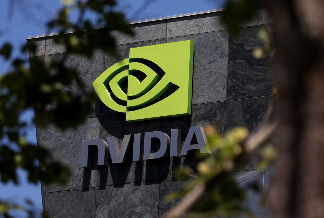 NVIDIA 相关报道配图，画面展示 NVIDIA 品牌标识。