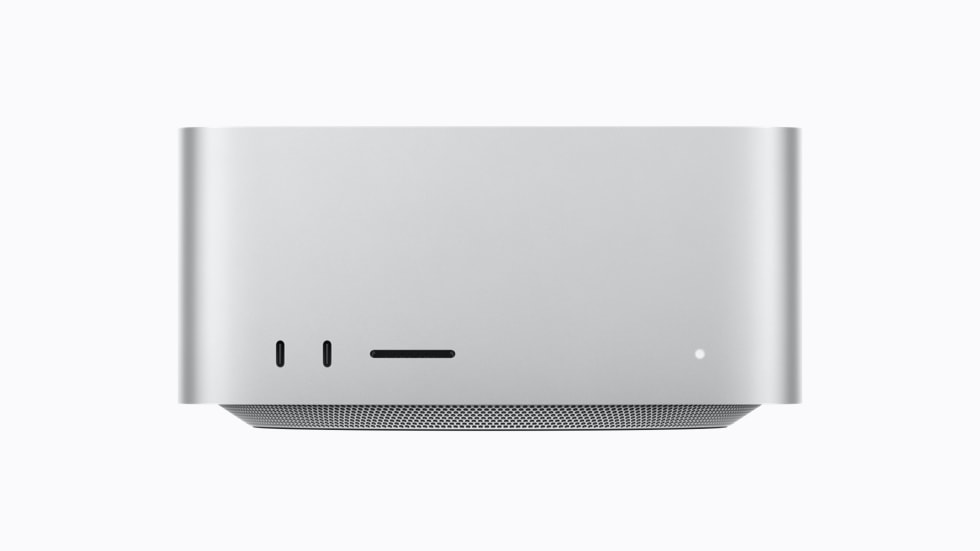 Apple 官方展示搭载 M5 Max 与 M5 Ultra 的新款 Mac Studio。